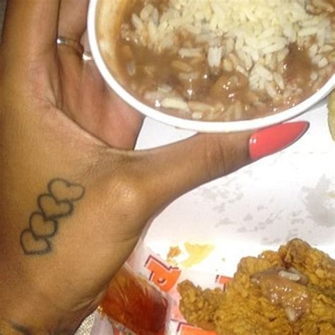 Eva Marcille Heart Back Of Hand Tattoo Steal Her Style