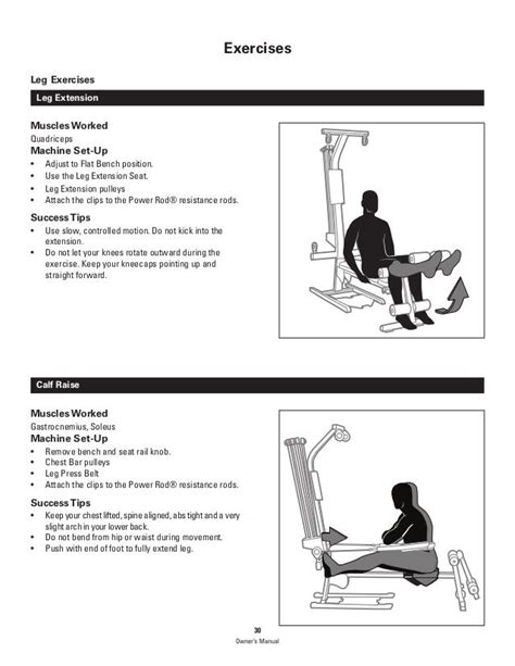 Bowflex Pr1000 Home Gym Manual