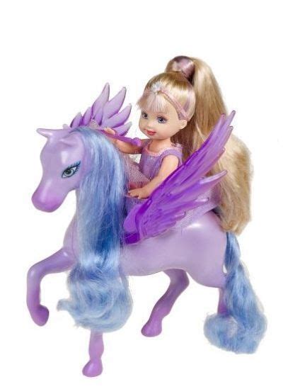 2005 Magic Of Pegasus Ponies And Kelly Doll H7484 Barbie Pegasus