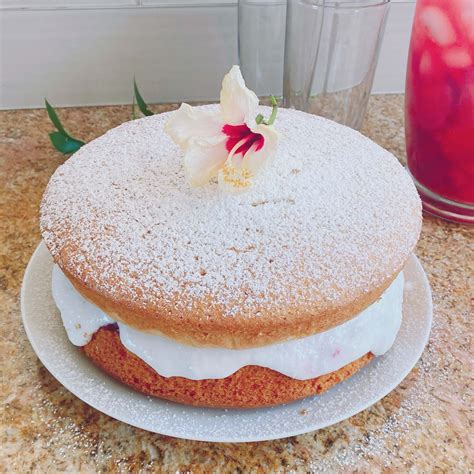 Dairy Free Coconut Victoria Sponge Cake Recipe A Tropical Twist On A Classic Dessert — Rosie