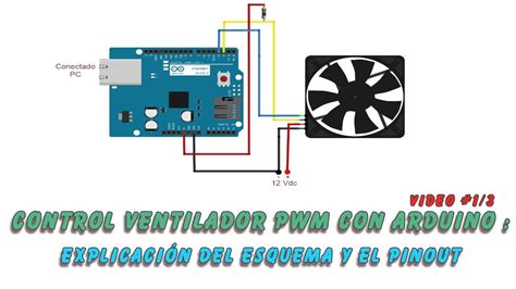 Control De Ventiladores Pwm Con Arduino 1 Esquema Y Pinout Youtube