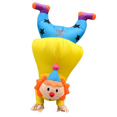 Inflatable Costume Adult Kid Blow Up Suit Halloween Party Carnival