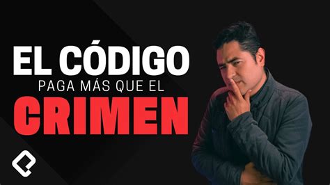 El crimen no paga tanto como el código YouTube