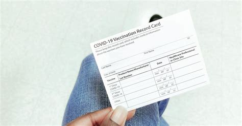 How to fill it out so it looks legitimate. The CDC is warning states to remove COVID-19 vaccine-card ...