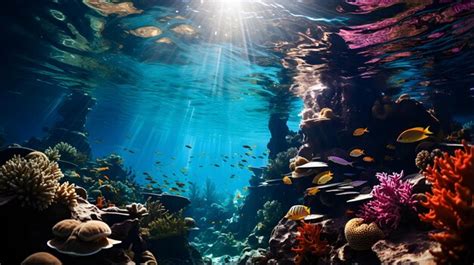 Premium Ai Image Dive Into Marine Life Captivating Underwater Wildlife