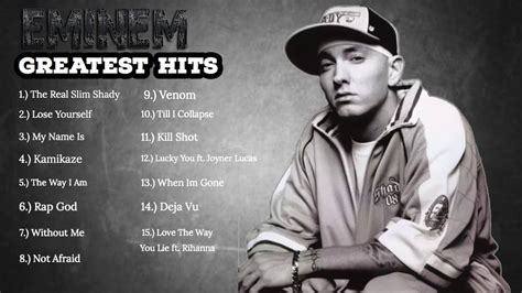 Eminem Greatest Hits Best Of Eminem Clean Playlist Hd Youtube