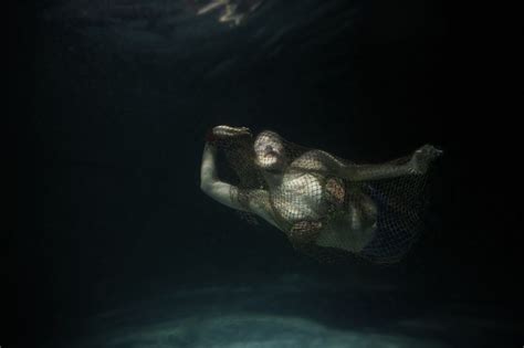 Captured Mermaid Stuck In Fishing Line Mermaid Photo Photoshoot