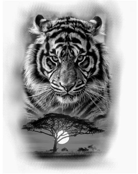 Realistic Tiger Tattoo Designs And Ideas Ea
