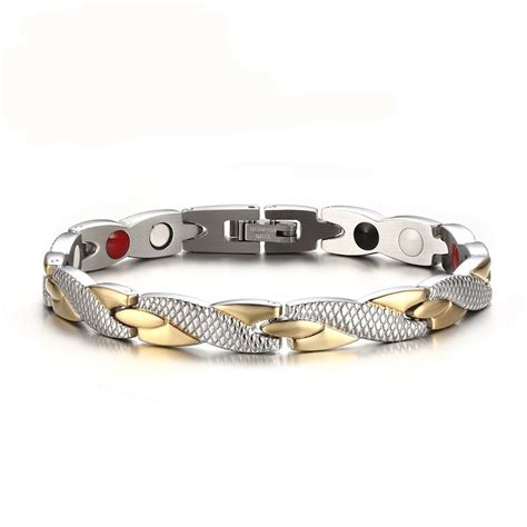 2017 Hot Twisted Healthy Magnetic Bracelet For Women Power Therapy