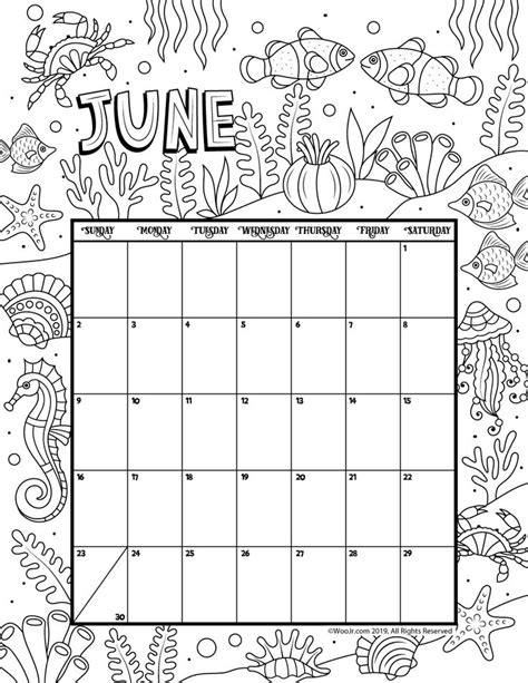 Think about all of the things you can do in june. Pin on Coloring Page