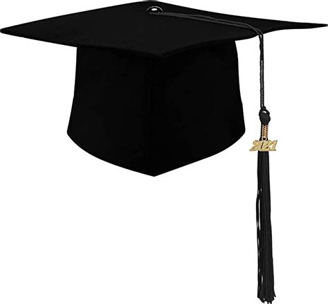Sibosun 2021 Graduation Cap Unisex Matte Tassel College Bachelor