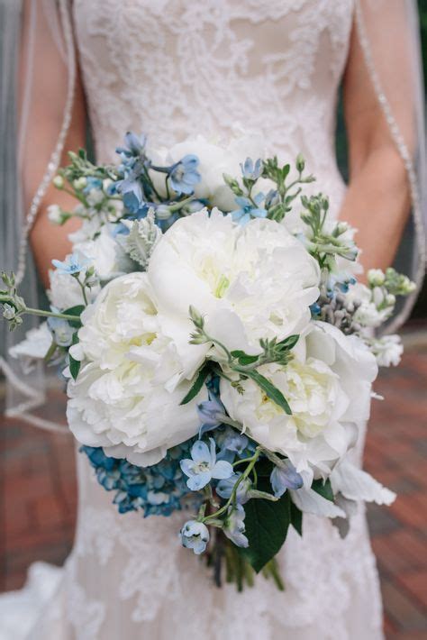42 Ideas For Bridal Bouquet Hydrangea White Light Blue Bridal