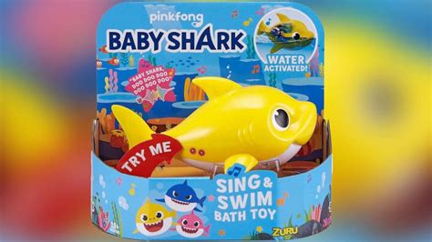 Over 7 Million Baby Shark Bath Toys Recalled Due To Risk Of Injuries To