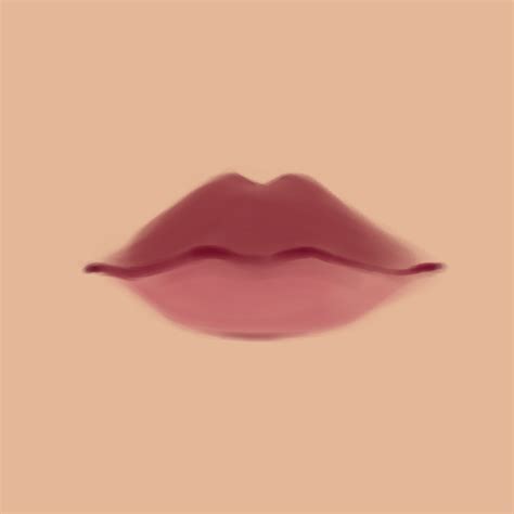 Digital Art Tutorial Step By Step Lips Eydik