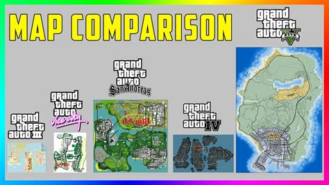 Gta V Map Compared To San Andreas