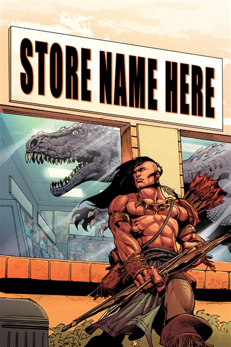 Dynamite Turok Dinosaur Hunter 1 Retailer Exclusive Variant Cover