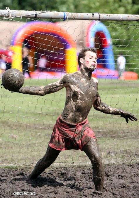 Playing Football In Mud