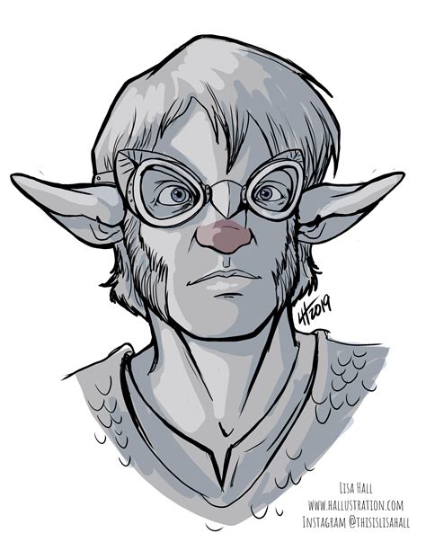 Rf Firbolg Knowledge Cleric Rcharacterdrawing