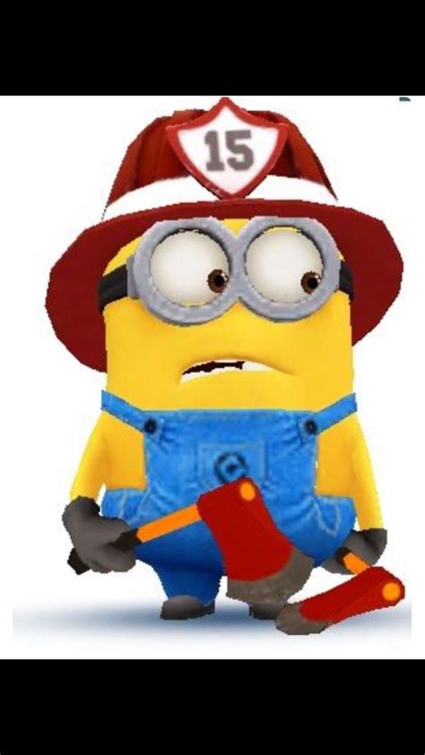 Pin By Christine On Firefighter Minions Funny Minions Minion Pictures