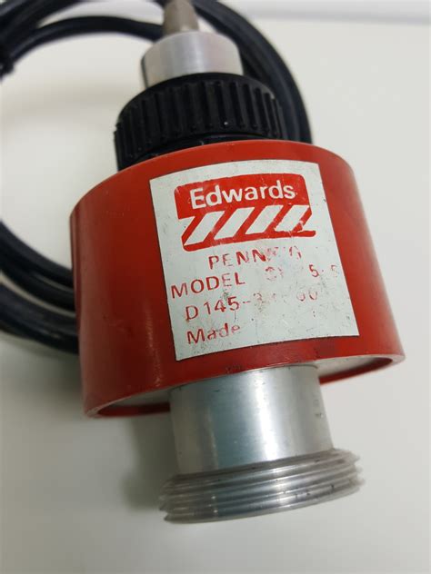 Edwards Penning Cp25 S Cold Cathode High Vacuum Gauge Part No D145 33
