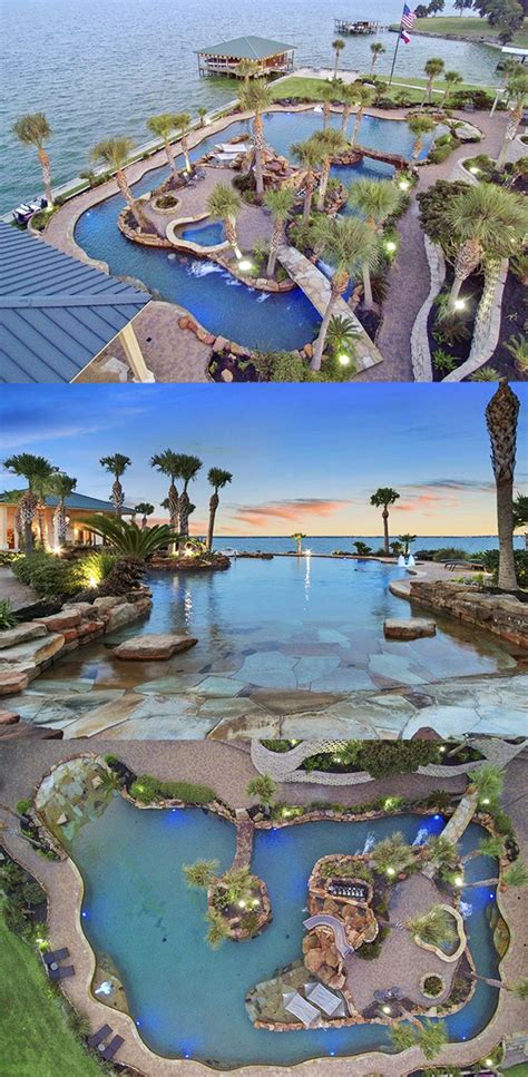 This Lakefront Texas Mansion Is A Tropical Oasis Dream Flaunting A 1M
