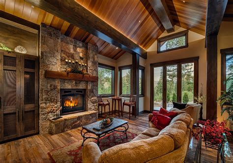 17 Stunning Rustic Living Room Interior Designs For Your Mountain Cabin