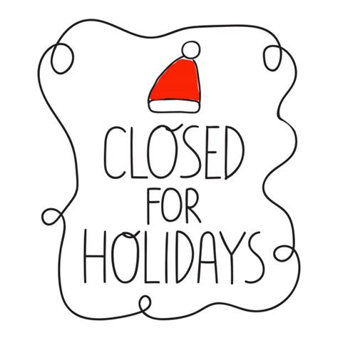 Office Closed For Holidays Illustrations Royalty Free Vector Graphics