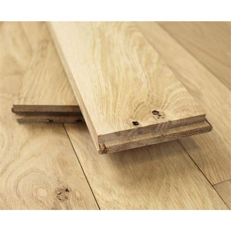 89mm Unfinished Natural Solid Oak Wood Flooring 1m² 20mm So
