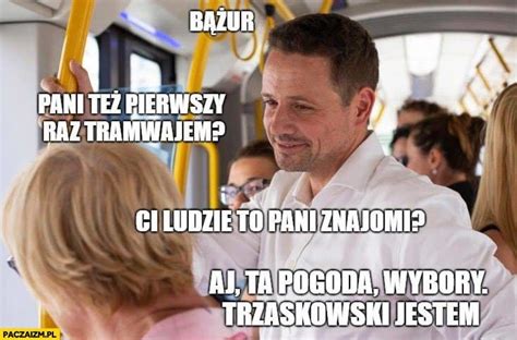 Rafał Trzaskowski bohaterem memów. W pocie czoła zbiera podpisy! [MEMY