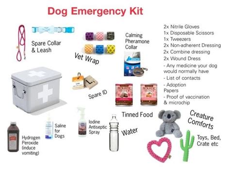 Dog Emergency Kit Dog Emergency Emergency Kit Dog Medical Kit