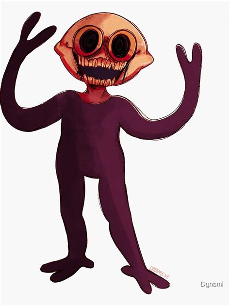 Fnaf arts 1983 on instagram: "Friday Night Funkin Lemon Demon" Sticker by Dynami ...