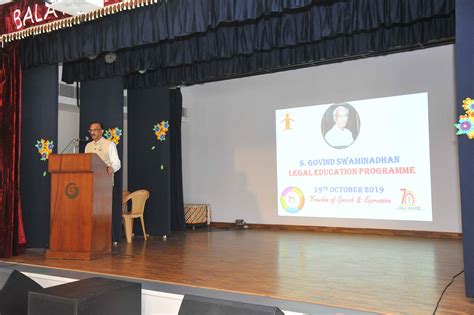 And justice kannan was a prized catch for chandigarh and he became the toast of india, as the forerunner to readily disclose his assets publicly on assumption of office, discomfiting many. SGS Legal Education Programme held on 19th Oct 2019