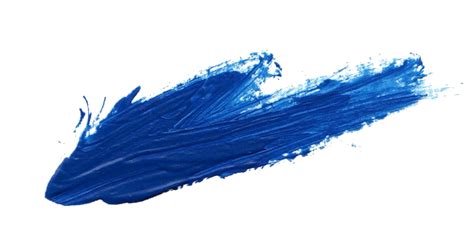 22 Blue Paint Brush Stroke Png Transparent