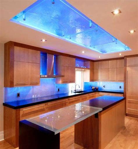 Pendant lights are to kitchens what chandeliers are to foyers, especially kitchens with islands. Best-Led-Kitchen-Ceiling-Lights-For-Your-House-Interior-Design-with-Led-Kitchen-Ceiling-Lights ...