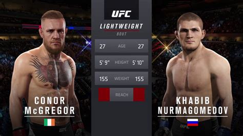 Dana said on espn just now conor called and said he wanted a rematch he'll get it. PS4 EA UFC 2 Conor Mcgregor v Khabib Nurmagomedov - YouTube