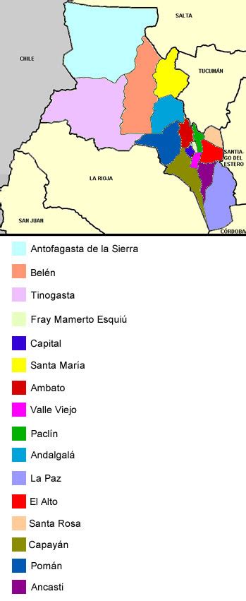 Región De La Provincia De Catamarca