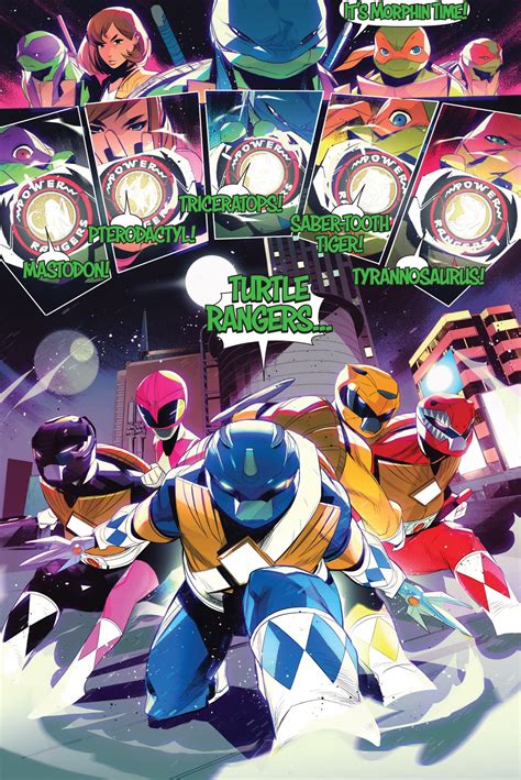Boom Studios And Idw To Reunite The Mighty Morphin Powers Rangers And