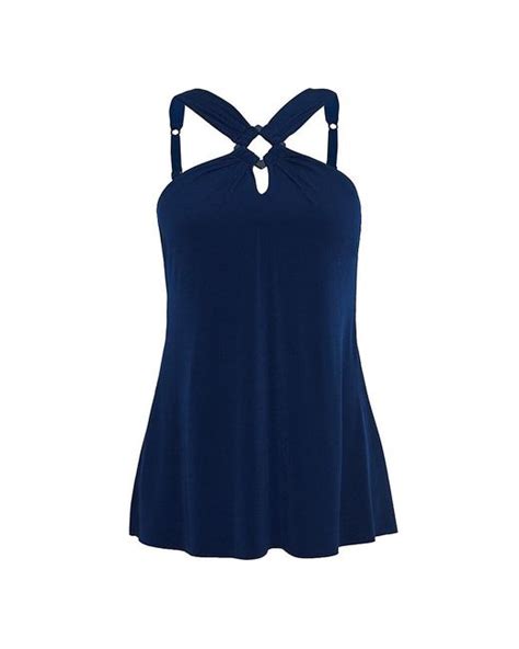 Magicsuit Synthetic Beverly Square Cut Swimdress In Navy Blue Lyst