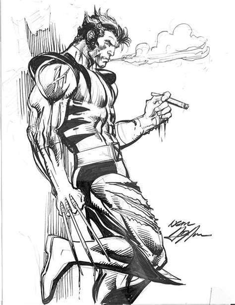 Wolverine By Neal Adams Wolverine Marvel Wolverine Comic Books Art