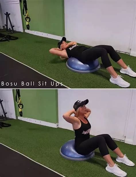 15 Best Bosu Ball Exercises To Improve Balance And Core Strength Bosu