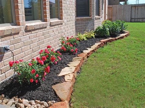 Mulch Bed Landscaping Ideas Elida Montague
