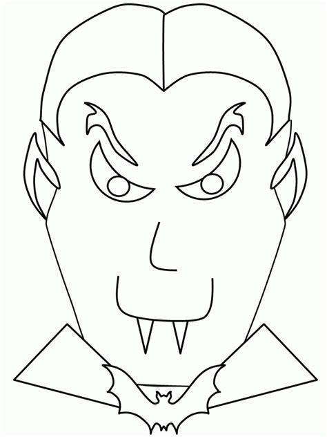 23 Realistic Vampire Coloring Pages