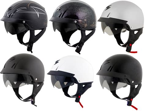 Protect yourself with scorpion helmets! Scorpion Adult EXO-C110 Half Cruiser Motorcycle Helmet | eBay