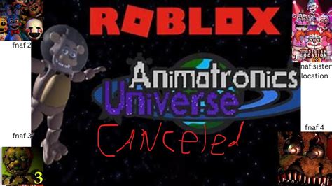 Roblox Animatronic Universe Youtube