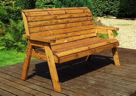 Solid Wood Three Seater Winchester Bench Charles Taylor Timber