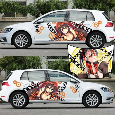 Customize Itasha Stickers Anime Car Decals Tokisaki Kurumi Nightmare