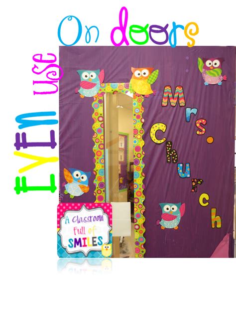 A Classroom Full Of Smiles Bright Ideas Blog Hop Round 2 Cheap Classroom Door Covers For