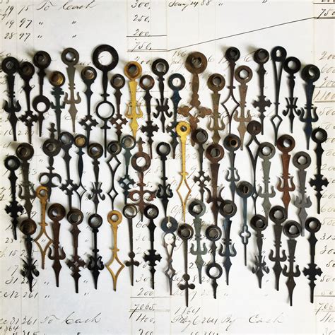 Collection Of Clock Hands Vintage Keys Vintage Love Vintage Finds