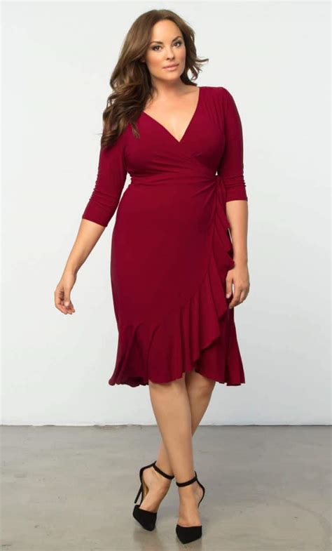 12 uber chic plus size wrap dress you need in your closet