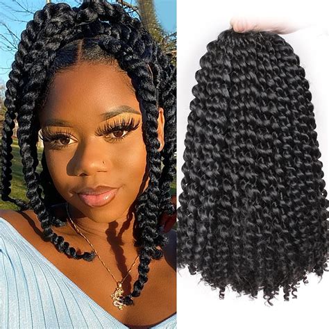 Buy Leeven Inch Water Wave Crochet Hair For Passion Twists Packs Short Bob Passion Twist